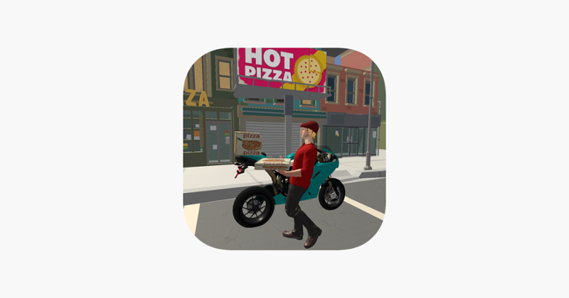 City Pizza Delivery Bike Rider Game Cover