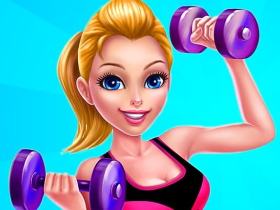 Fitness Girls Dress Up Game Game Cover