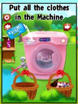 Messy Pets Daycare Washing Laundry Image