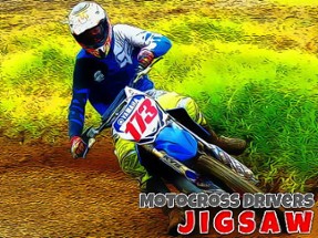 Motocross Drivers Jigsaw Image