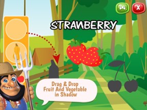 Fruits And Vegetable Vocabulary Puzzle Games Image