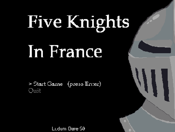 Five Knights In France Game Cover