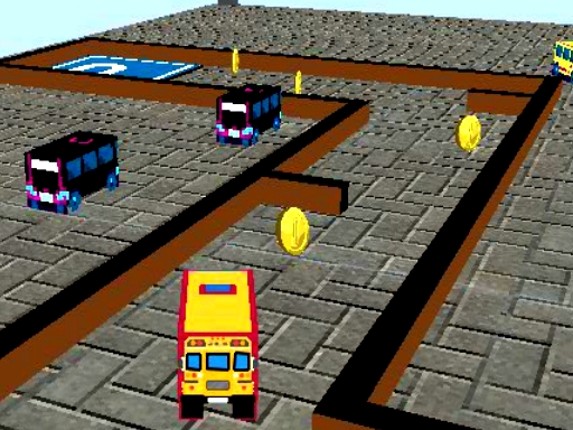 School Bus 3D Parking Game Cover