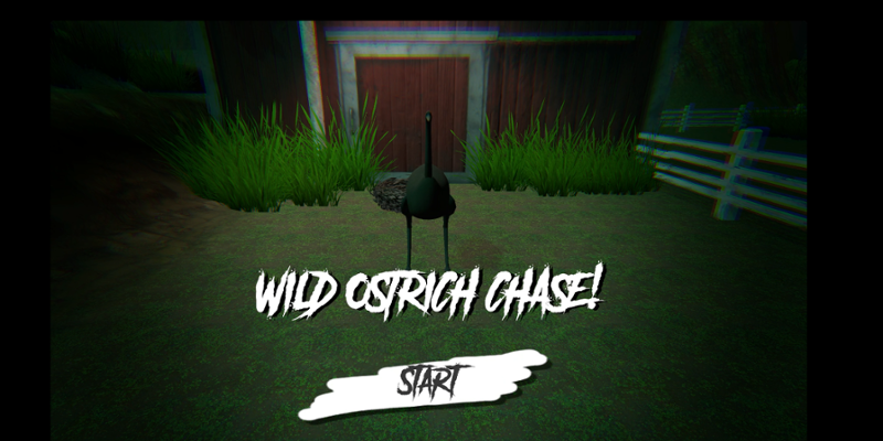 Wild Ostrich Chase Game Cover