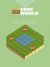 3D Cube World Land Image