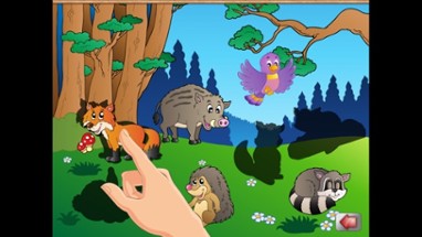 Animals Around The World - free educational puzzle for toddlers and kids Image