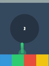 Color Dot Ping Pong Switch - Impossible Pong Wheels - Happy Circle Stack Rolling Image