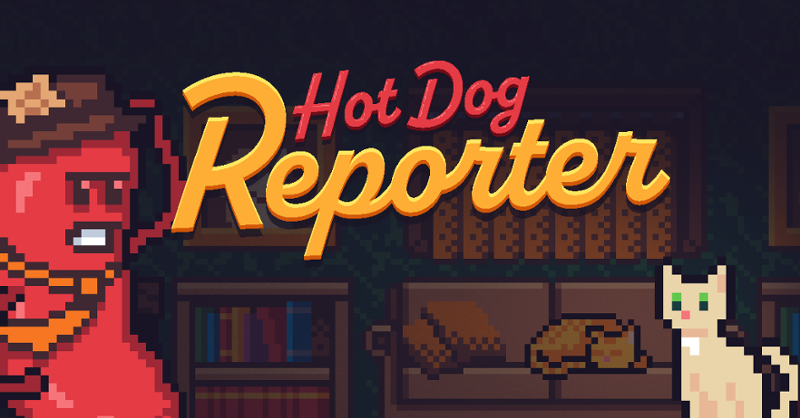 Hot Dog Reporter Game Cover