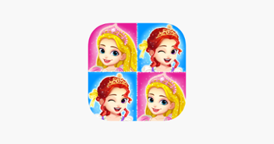 Princess matching pairs games for girls Image