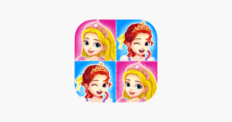 Princess matching pairs games for girls Game Cover