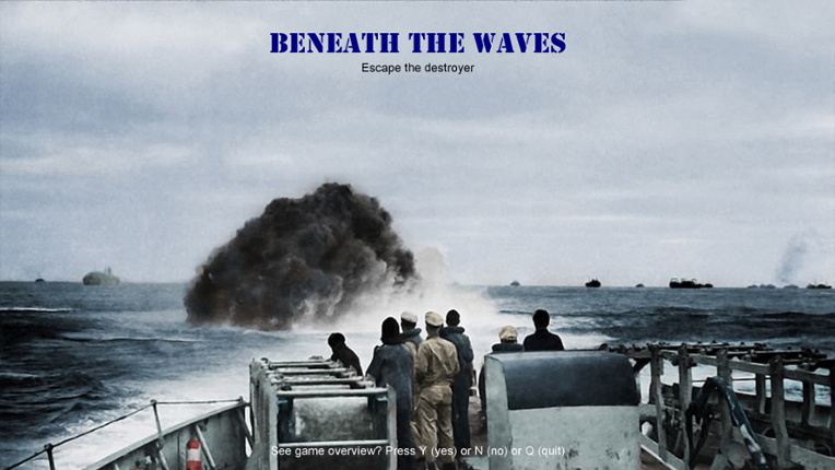 Beneath The Waves Game Cover
