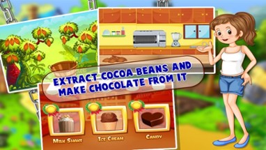 Chocolate Sweet Shop – Make sweets &amp; strawberry cocoa desserts in this chef adventure game Image