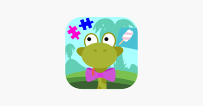 Fun Jungle Animals - Puzzles and Stickers for Kids Image