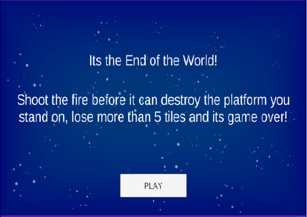 Its the End of the World Game Cover