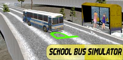 School Bus Coach Driving Image