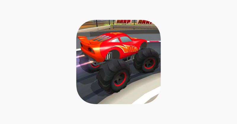 Super Monster Cars Racing Game Cover