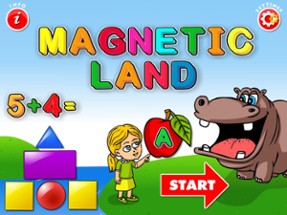 ABC Magnetic Land - Alphabet, Numbers, Animals, Fruits HD FREE Image