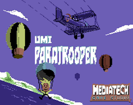 Umi Paratrooper (C64) Game Cover