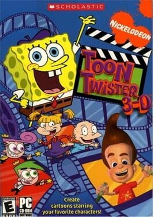 Nickelodeon Toon Twister 3D Game Cover