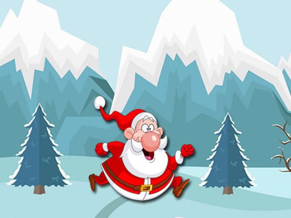 Santa Running Game Cover