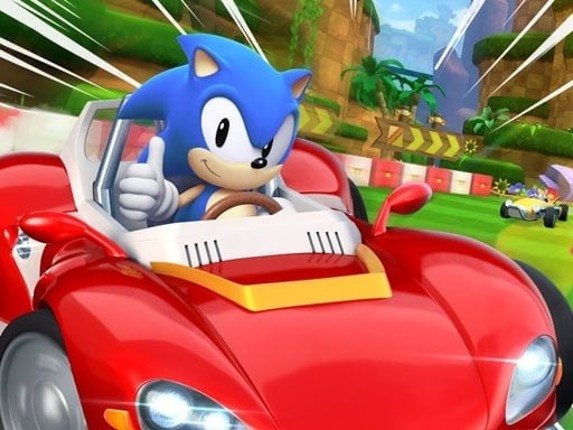 Sonic Speedway Game Cover