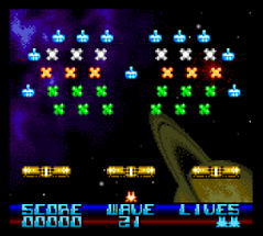 Space Invasion (Game Boy Color) Image