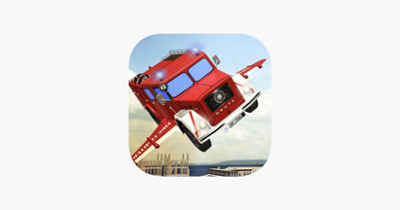 Stunts Flying FireTruck 3D Image