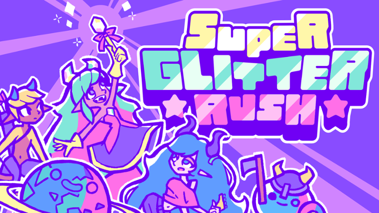 Super Glitter Rush Game Cover