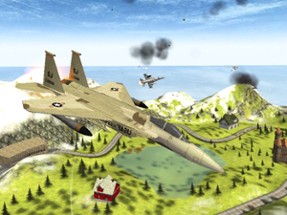 3D Fighter Jet Hurricane - Air Plane Combat Storm Image