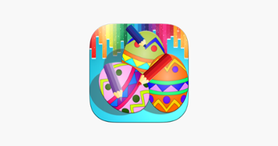 Easter Eggs Kids Coloring Book - Game for Kids Image