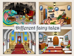 Fantasy tidy up - fairy tale cleaning game Image