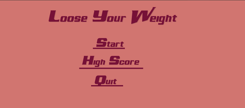 Loose Your Weight Game Cover