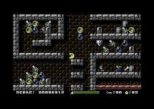 Platman Worlds (C64) Image