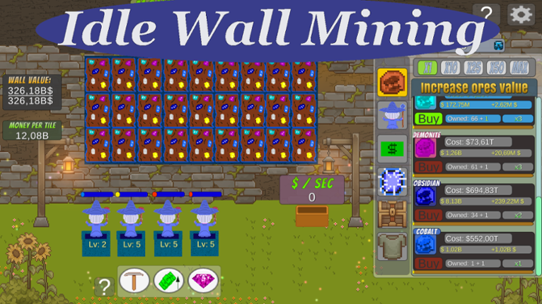 Idle Wall Mining Game Cover