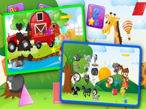 Kids shapes ABC toddler learning game Image