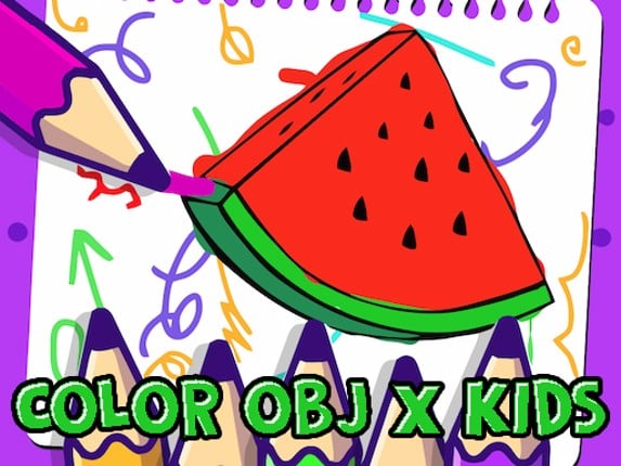 Color Objects For kids Game Cover