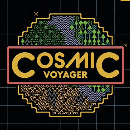 Cosmic Voyager. A solo Table-top RPG Game Cover
