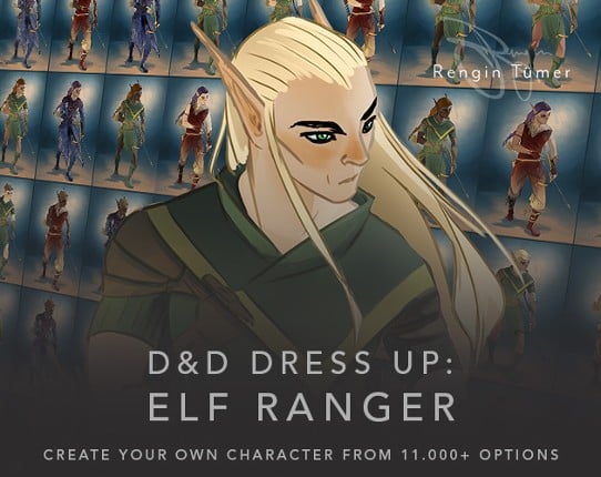 D&D Dress Up - Male Elf Ranger Game Cover