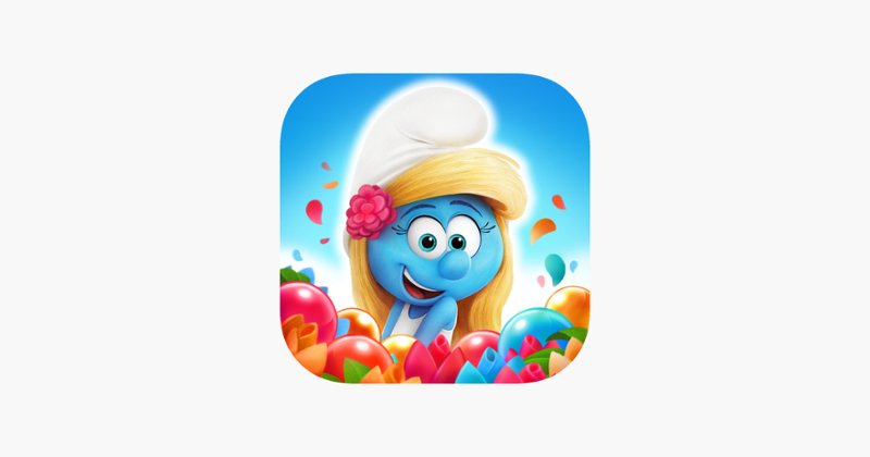 Smurfs Bubble Shooter Game Game Cover