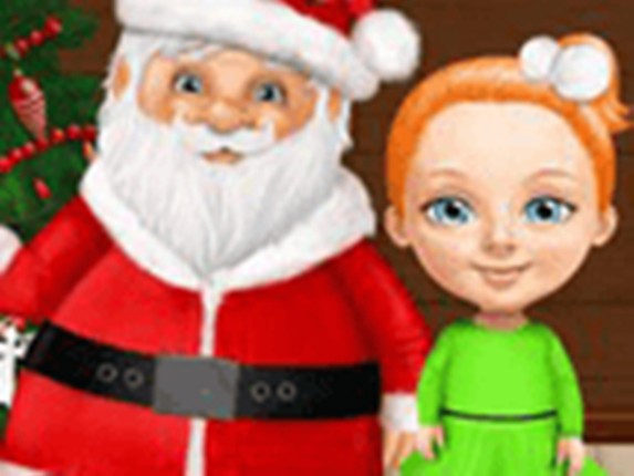 Sweet Baby Girl Christmas - Fun Holiday Game Cover