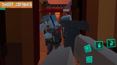 Blocky Zombie Shooter Survival Image