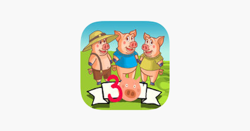 Interactive three little pigs Game Cover