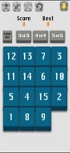 Number Slide-15 Fifteen puzzle Image