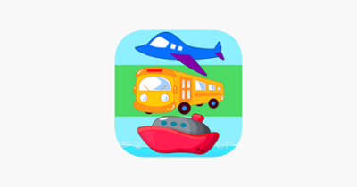 Puzzles Car, Plane , Boat - Matching Vehicle Games Image