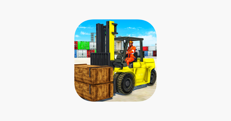 Forklift Construction Sim Game Game Cover