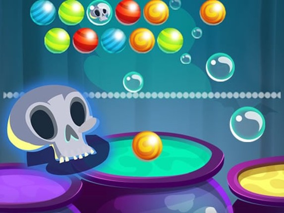 Bubble Shooter Halloween Game Cover