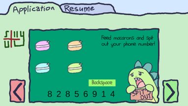 A Short Job Application Image