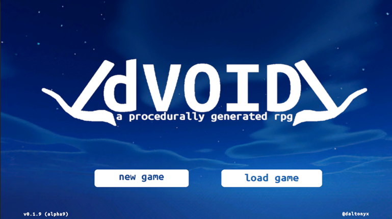 dVOID Game Cover