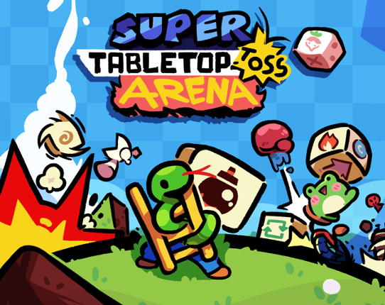 SUPER TABLETOP TOSS ARENA Game Cover