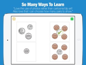 Count Money and Coins - Photo Touch Game Image